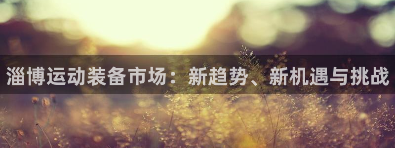 tpwallet官网下载开户:淄博运动装备市场:新趋势、新机